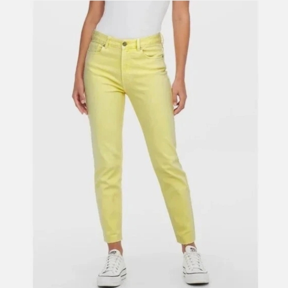 Wash LAB. SZ.29. Yellow Women's Jeans - Picture 1 of 6